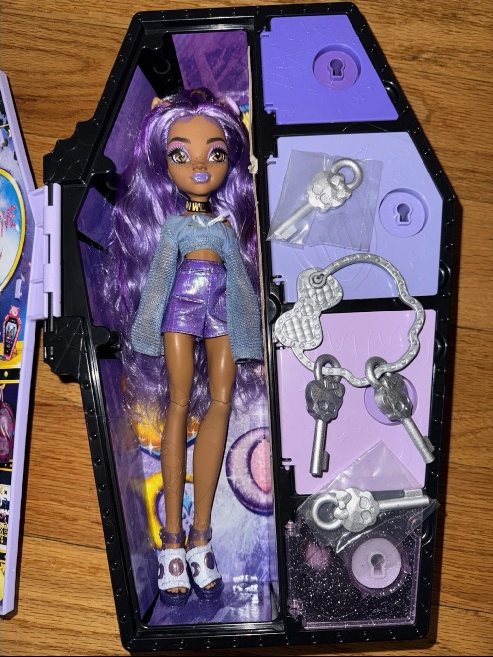 Monster high clawdeen wolf skulltimate secrets
